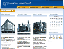 Tablet Screenshot of bedburg-hau.de